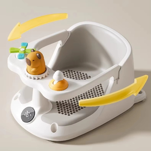 Siège de <span class=keywords><strong>Bain</strong></span> Support de Baignoire Anti-Dérapant pour Nouveau-Né, Support Allongé pour Bébé dans la Baignoire - Product Image 4