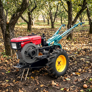 Tracteur à deux roues <span class=keywords><strong>de</strong></span> 8 à 32 CV avec remorque, robuste, <span class=keywords><strong>pour</strong></span> le <span class=keywords><strong>transport</strong></span> et le travail du sol dans les fermes rurales - Product Image 1