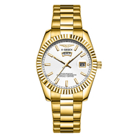 Montre pour homme de la marque X-GEQCK, montres à quartz, Relogio Masculino, chronographe étanche, montre-bracelet pour homme