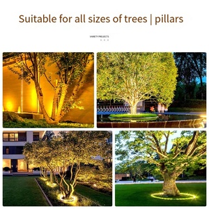 Guirlande lumineuse LED haut de gamme pour arbres, étanche IP65, pour l'éclairage extérieur des jardins, parcs et paysages, luminaire décoratif - Product Image 4