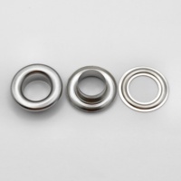 Œillet rond en laiton de 15 mm, écologique, antirouille, sans nickel, pour vente en gros