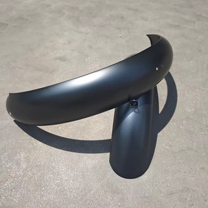 Parafango in Acciaio per Bici Elettrica, Accessori di Alta Qualità per Veicoli Elettrici, Nero Opaco - Product Image 4