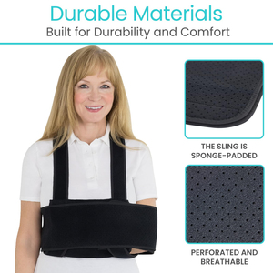 อุปกรณ์พยุงแขนแบบปรับได้ ช่วยพยุงไหล่และข้อศอก สำหรับอาการบาดเจ็บที่ข้อศอก/การผ่าตัดหมอนรองไหล่/ข้อมือและมือ<span class=keywords><strong>หัก</strong></span> - Product Image 3