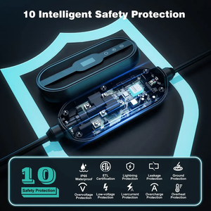 ZOPOISE Chargeur <span class=keywords><strong>de</strong></span> véhicule <span class=keywords><strong>électrique</strong></span> <span class=keywords><strong>solaire</strong></span> 11 kW portable, station <span class=keywords><strong>de</strong></span> <span class=keywords><strong>recharge</strong></span> EV triphasée Type 2, norme GB/T, max 16A 85V-264V, nouveau - Product Image 6