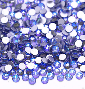 Strass di vetro di colore lucido di fabbrica per la tuta da ginnastica artigianale - Product Image 4