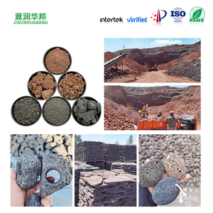 Pierres ponces volcaniques noires naturelles en gros pour le <span class=keywords><strong>jardin</strong></span> Roche poreuse Nature Aquarium Marchandises <span class=keywords><strong>Pierre</strong></span> <span class=keywords><strong>de</strong></span> <span class=keywords><strong>lave</strong></span> rouge Boules d'aromathérapie - Product Image 1