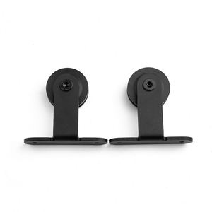 Herrajes Clásicos WEKIS para Puertas Corredizas de Vidrio con Sistema de Cierre Suave y Riel de Acero para Montaje Superior en Madera - Product Image 4