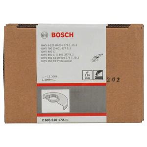 BOSCH - 2605510172 Garde de protection avec codage-EAN 3165140220071 POWER TOOLS ACCESSOIRES ACCESSOIRES POUR MEULEUSES - Product Image 2