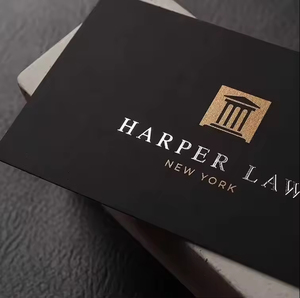 Tùy chỉnh biểu tượng kinh doanh thẻ kết cấu nổi Matte Cảm ơn bạn nghệ thuật giấy dập trên các tông cho quà tặng - Product Image 5