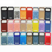 Coque de téléphone en silicone liquide JOYPORODO avec plaque arrière magnétique pour iPhone 17 Pro Max, coque de téléphone antichoc pour 17 Coque Telephone