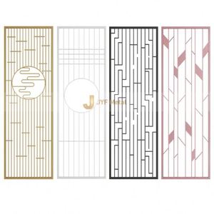 ANN042 JINYIFAN Custom Modern Stainless Steel Multi-Functional Durable <b>Room</b> <b>Dividers</b> Printed Coating Frame Structure High End - Product Image 1