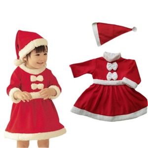 Doira Children's Santa Costume Set <b>Red</b> White Christmas Performance Outfit For Boys Girls With Accessories - Product Image 5