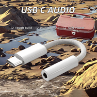 Hot Selling USB C 3,5mm Audio Adapter Kabel HiFi DAC Kabel für iPhone 15 für Samsung Laptop AUX Jack Dongle für Kopfhörer HiFi