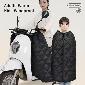 Cache-jambes imperméable et coupe-vent, jupe pare-vent chaude pour moto électrique et <span class=keywords><strong>scooter</strong></span> - Product Image 2
