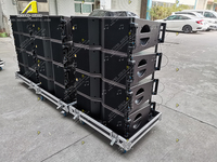 Actpro Audio KR208 Speaker Ganda 8 Inci, Array Speaker Kotak DJ Langsung, Suara Dj Syem, Peralatan Suara/Amplifier/Sistem Suara Speaker