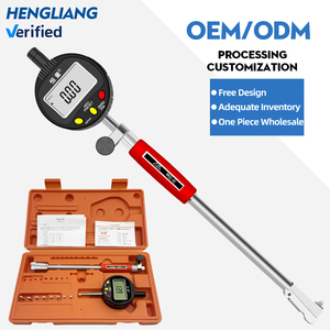 Hengliang Độ chính xác cao 10-18mm 0.01mm thép không gỉ kỹ thuật số xi lanh đo đường kính bên trong quay số chỉ số đo - Product Image 2