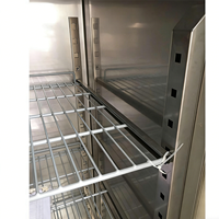 Congélateur vertical commercial et industriel 650L, équipement de cuisine, R290, refroidissement par ventilateur, congélateur rapide conteneurisé à température unique