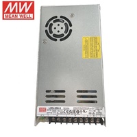 Alimentation électrique LED AC/DC à sortie unique LRS-350-5 Mean Well 350W 5V 60A avec boîtier et câble de démarrage pour alimentation CC 42 relais