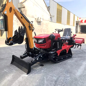 Small Remote-Controlled Rotary Tiller <b>Cultivator</b> Mini Crawler Tractor for Agricultural Tractor Powered <b>Cultivator</b> - Product Image 5