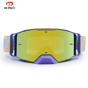 नई शैली के भारी शुल्क आउटडोर मोटरसाइकिल गुगल मोटोक्रॉस ग्लास विंडप्रूफ ऑफ-रोड गोगल्स के लिए एक्सचेंजबल - Product Image 6