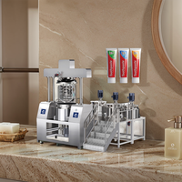 Agitateur émulsifiant sous vide, homogénéisateur de crème de beauté et de cosmétiques, machine de fabrication de mayonnaise à base de bave d'escargot, moteur fiable