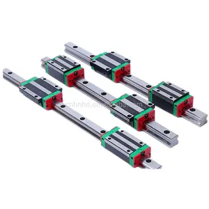 rieles y carros Taiwan manufacturing linear guide rail hgr30 with bearing slider hgw30hc