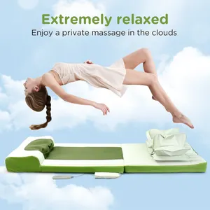 Nouveau produit 2023 Matelas à air de massage gonflable Matelas de massage chauffant vibrant