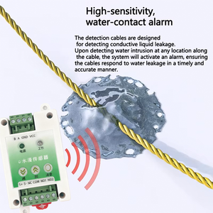 Sensor de Vazamento de Água Industrial de Alta Sensibilidade com Função Silenciosa para Monitoramento de Salas de Distribuição de Energia - Product Image 2