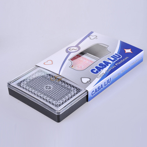 De gama alta de <span class=keywords><strong>la</strong></span> mejor calidad a prueba de agua 100% reciclado de plástico impreso casino jugando tarjetas - Product Image 4