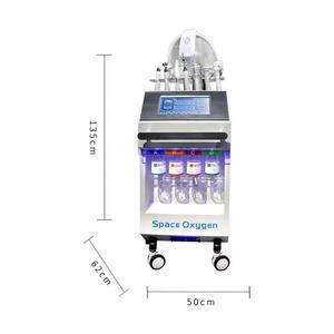 เครื่องไฮโดรเฟเชียล อควา พีลลิ่ง เครื่องไฮโดรเฟเชียลแบบตั้งโต๊ะ มอเตอร์โลหะ เครื่องไฮโดรเฟเชียลไมโครเดอร์มาเบรชั่น เครื่องเสริมความงาม - Product Image 5