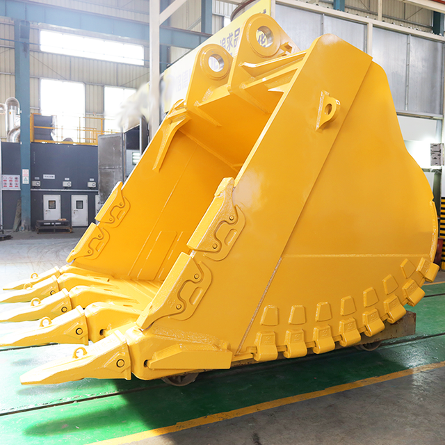XINGCHUANG Excavator Hard Rock HD Bucket for Models 340/345/349/350/352 2 Cubic Meters Capacity 2 Tons Weight