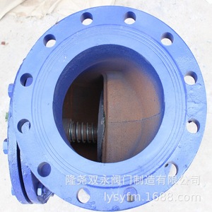 วาล์วกันกลับ Longyao Shuangyong รุ่น H41T-16Q แบบยก ขนาด DN200 สำหรับควบคุมการไหลของน้ำ - Product Image 2