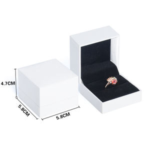 Upscale Lightweight PU Paper Jewelry Packaging Stylish Display for <b>Rings</b> Necklaces Custom Color Logo Bulk Friendly for Retailers - Product Image 5