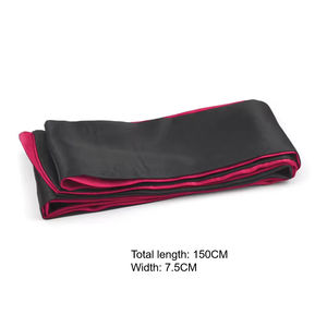 Masque de sommeil en ruban de satin de soie doux, accessoires de bondage sexy pour adultes, étanches, de haute qualité, menottes, bandeau pour les yeux, jouet sexuel SM - Product Image 5