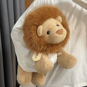Consumer Preferred Simulated Lion Plush Toy Comfort Soothing <b>Doll</b> Lion Pillow Stuffed Figure Gift For Kid Children Toy Wholesale - Product Image 2