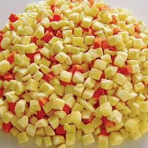 HACCP çin dondurulmuş ürünler taze havuç ve TATLI MISIR karışık sebze HACCP uyumlu donma süreci - Product Image 5