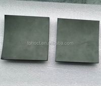 Plaque de protection anti-balles en céramique B4C en carbure de silicium à surface courbe 90x90, substrat de carrelage