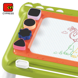 Bunte lösch bare magnetische Doodle Board pädagogische Kunststoff-Skizze Schreib block für Kinder Mal box verpackt - Product Image 4