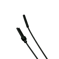 Sonde à fibre optique à petit spot lumineux GF-P20, à réflexion diffuse, avec lentille de focalisation intégrée, haute précision, à faisceau étroit, industrielle