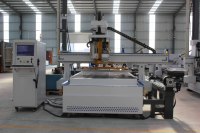 Máquina enrutadora CNC M-shine 1530 3D ATC con plataforma de perforación HQD China 4*5 para muebles de gabinete de madera contrachapada para carpintería