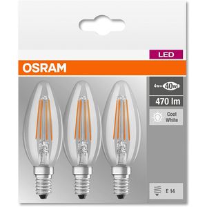 Ampoule LED Osram E14 4W Lumière Naturelle 4000K Pack de 3 - Product Image 3