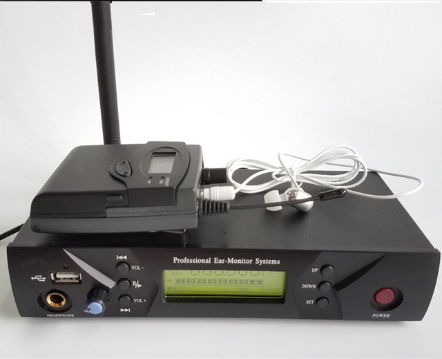 MONO BK510-A IEM Professional in Ear Monitor System Single Channel Professional Stage Wireless In-ear Monitoring System