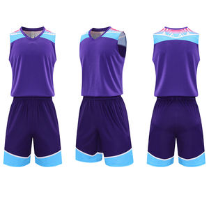 قمصان كرة سلة جديدة بتصميم عصري سعة 270 لتر، سريعة الجفاف وقابلة للتنفس، زي تدريب كرة السلة للبالغين من الجنسين بتقنيات الطباعة بالتسامي - Product Image 4