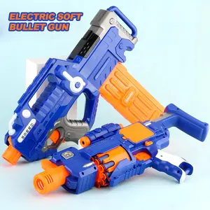 Electric Toy Foam Blasters For Kids Automatic Soft Dart Launcher Battery Powered Plastic Combat Toy For Children Toys Wholesale