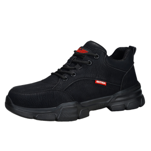 Chaussures de sécurité en cuir pleine fleur Bottes de sécurité pour chantier de construction Chaussures de sécurité pour le travail - Product Image 2