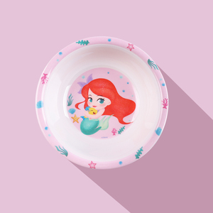 Set da tavola in melamina piccola per bambini sirena <span class=keywords><strong>Disney</strong></span>-regalo Business portatile e riutilizzabile - Product Image 3