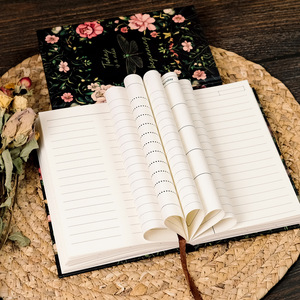 Cuaderno de Tapa Dura de la Serie Beautiful Trap, Diseño Lies Rose, Cuaderno Creativo de Alta Gama, Libreta de Actas de Reuniones - Product Image 5