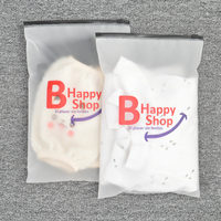Bijoux en plastique EVA givré personnalisé Ziplock vêtement cosmétiques sac d'emballage