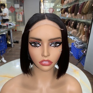 Pelucas de Cabello Vietnamita de 6 Pulgadas 4x4 con Cierre, Súper Dobles y Lisas, Estilo Bob, de Gran Venta - Product Image 3