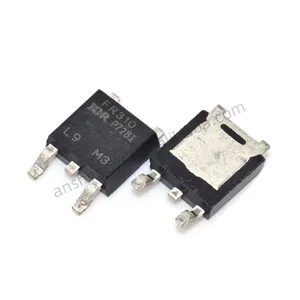 COPOER nouvelle puce IC originale IRFR310TR FR310 IRFR310 Trans MOSFET N-CH 400V 1,7a à-252 MOS DIP Transistor discret semi-conducteur